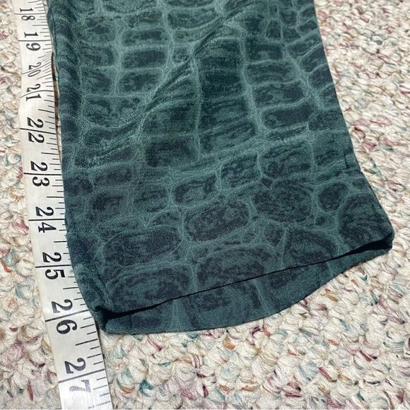 French Connection Mob Wife Alligator Print Trousers Womens Size 8 - Picture 6 of 8